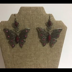 Butterfly earrings